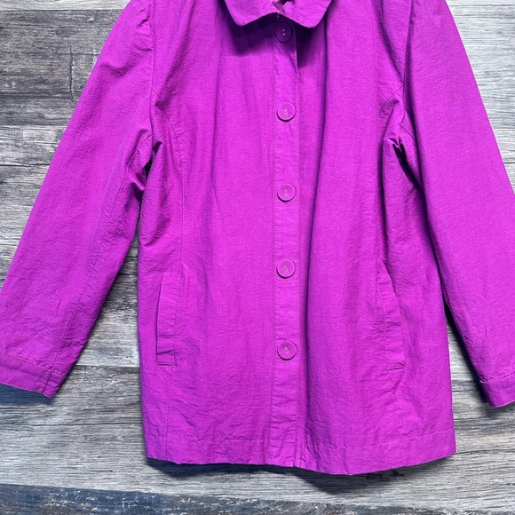 Chico's Pink Women's Jacket - Picture 10 of 11